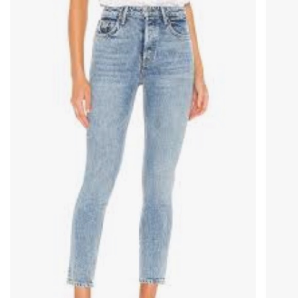 GRLFRND Karolina High-Rise Skinny Jeans SZ 24 - Picture 1 of 15